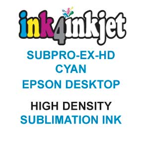 SUBPRO EX HD - HIGH DENSITY dye sublimation ink- All Epson desktop 1 SUBPRO EX HD - HIGH DENSITY dye sublimation ink- All Epson desktop